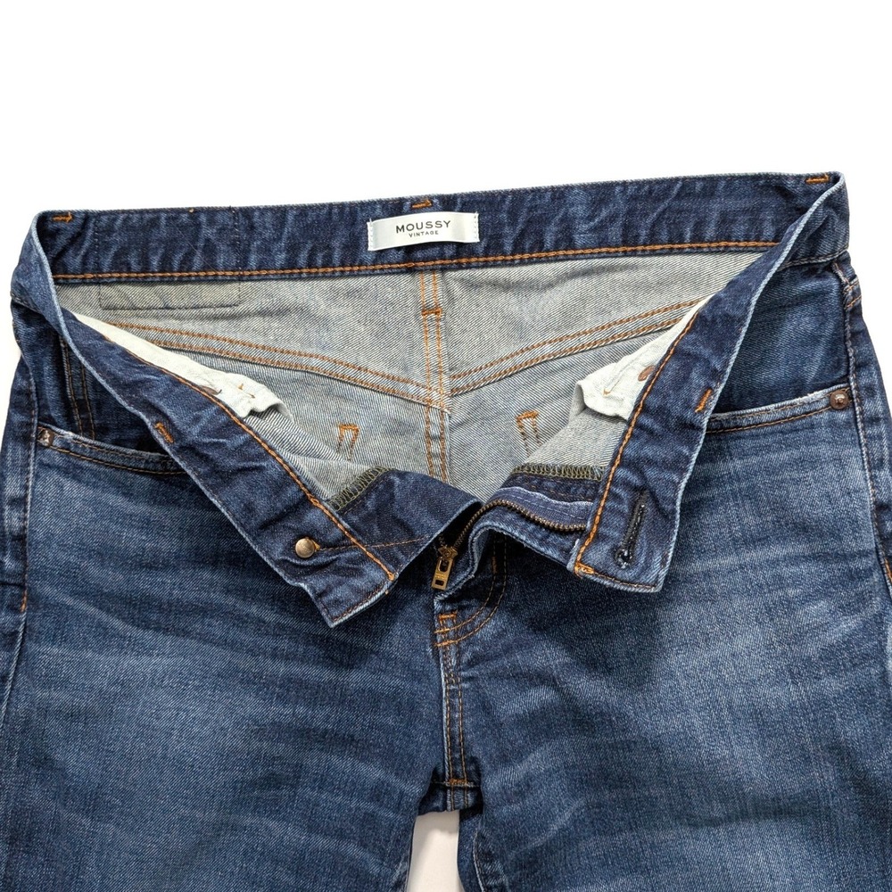 Moussy Vintage Cicero Skinny Jeans Dark Wash Made in Japan‎ Size 29 - Picture 9 of 16